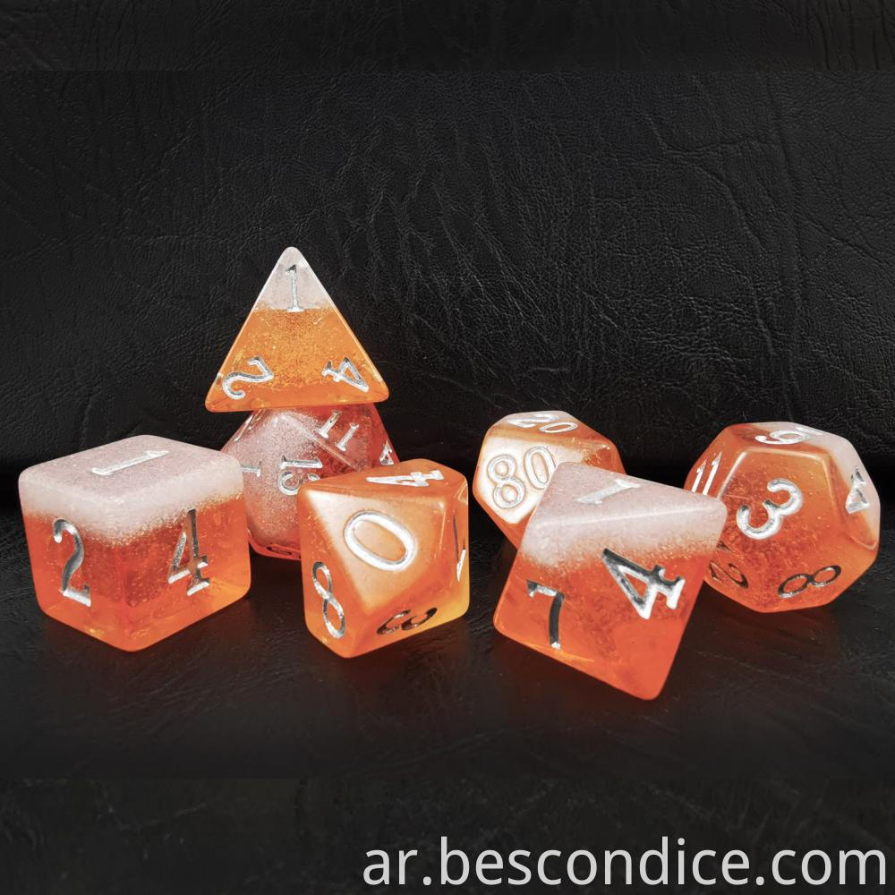 Dnd Polyhedral Beer Game Dice Set 1